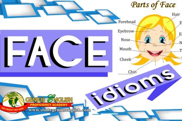 Idioms related to face