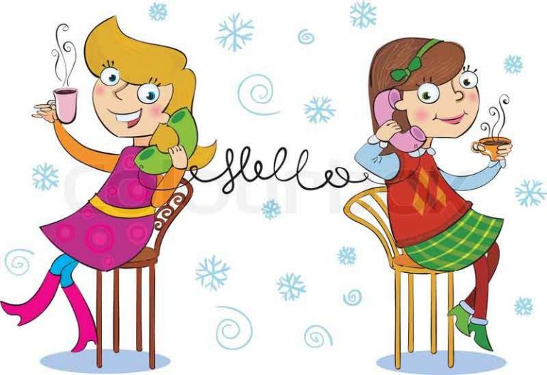 Phone Calling Cartoon Learn English In The Philippines